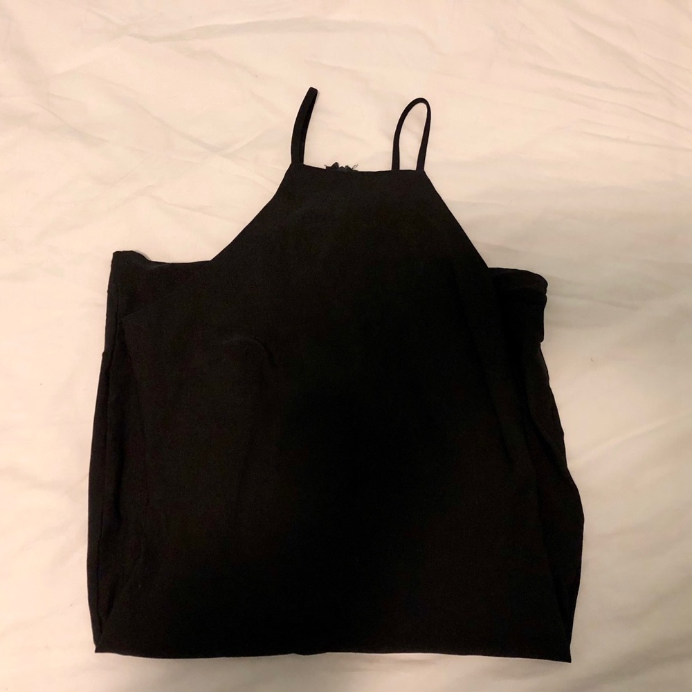 Windsor Black Halter Bodycon Dress